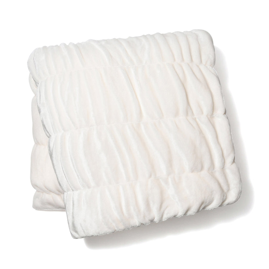 WARMY Padded Blanket Ripple Single 1400 x 2000 Ivory