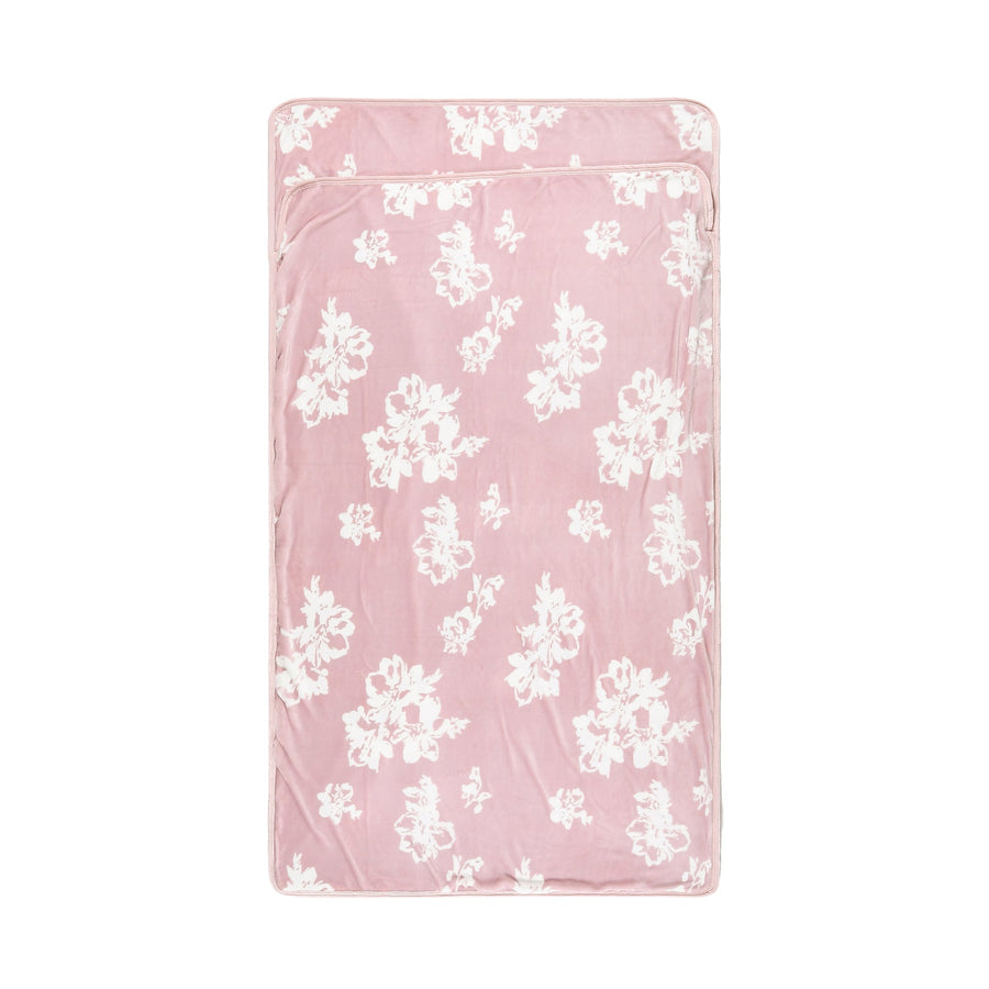 WARMY Sleeping Bag Type Blanket Furlar Double 1200 x 2000 Pink