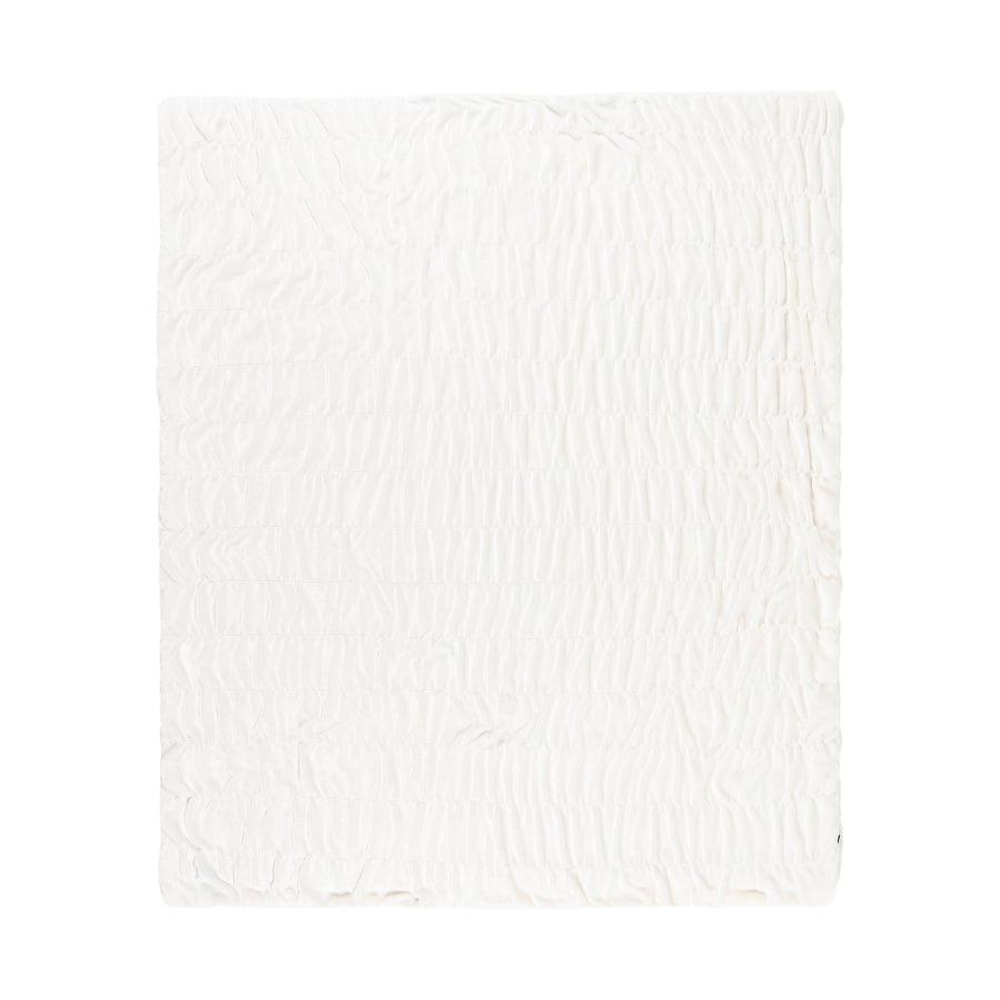 WARMY Heavy Blanket Ripple Double 1800 x 2000 Ivory