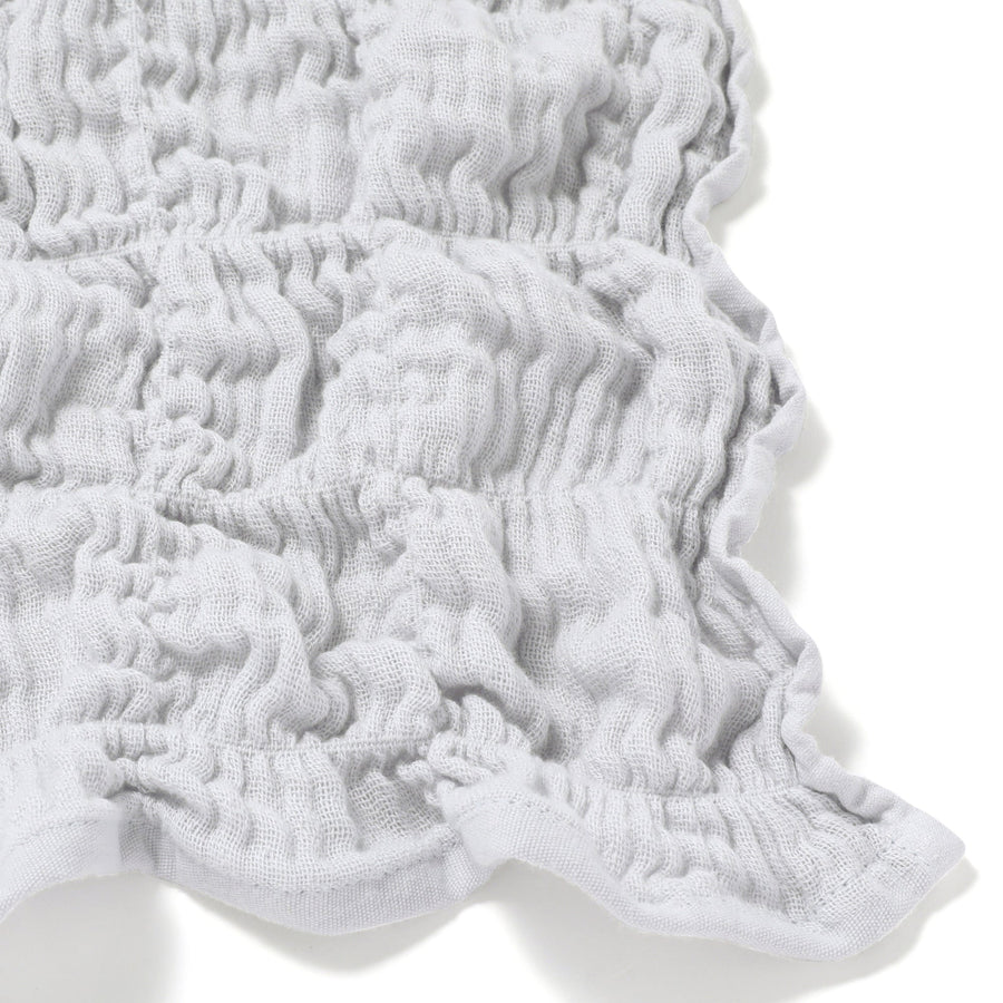 Ripple Gauze Blanket Half Light Gray