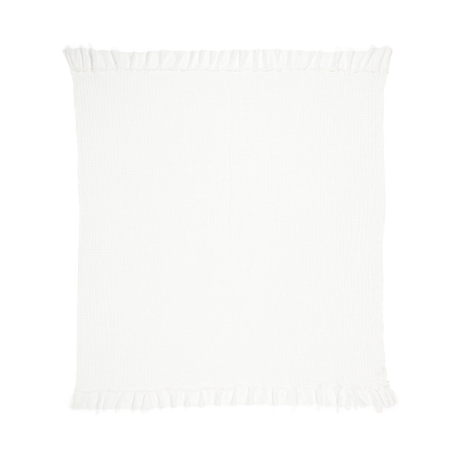 なめらか ワッフルケット ダブル ホワイト