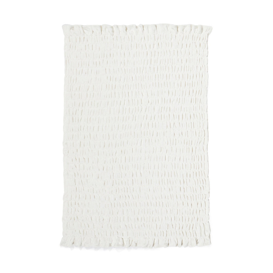 WARMY CICA リップル ブランケット（毛布）ダブル 1800×2000 アイボリー