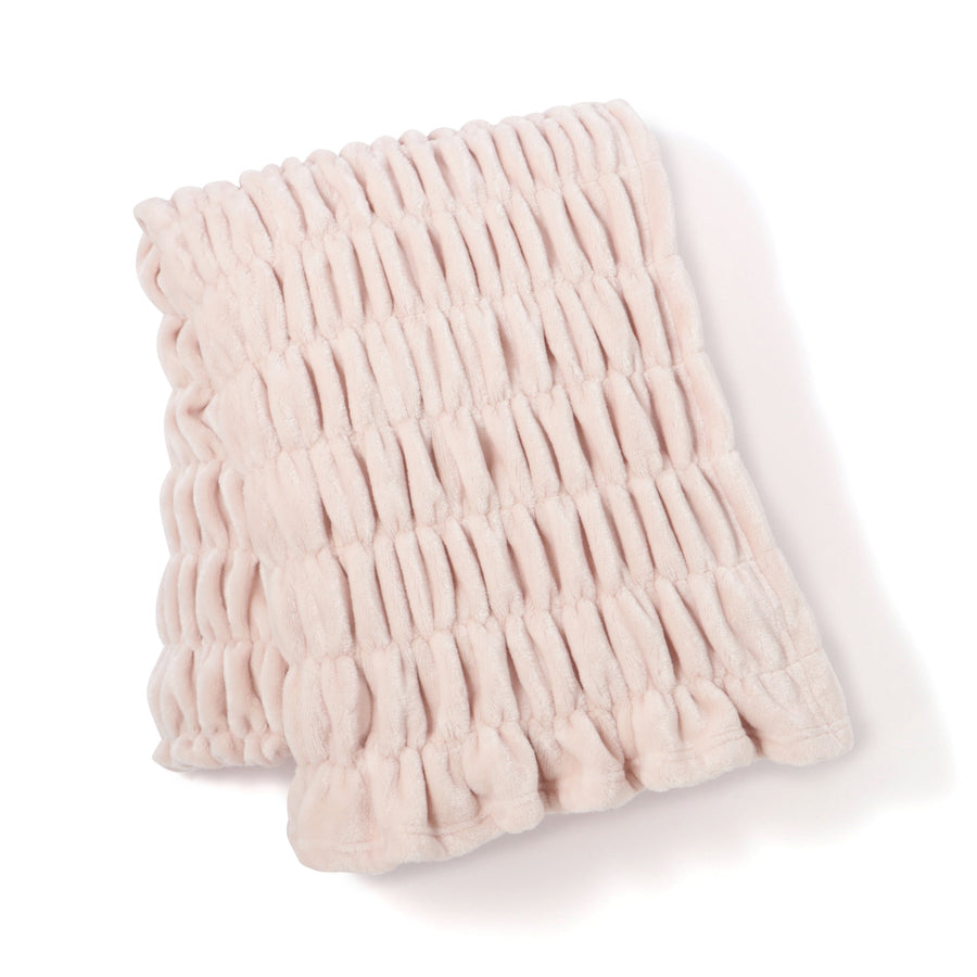 WARMY CICA リップル ブランケット（毛布）シングル 1400×2000 ピンク