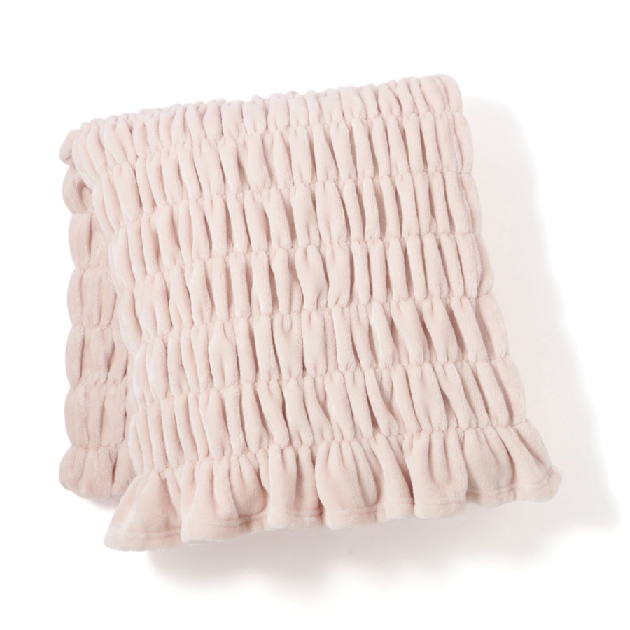 WARMY CICA リップル ブランケット（毛布）ダブル 1800×2000 ピンク