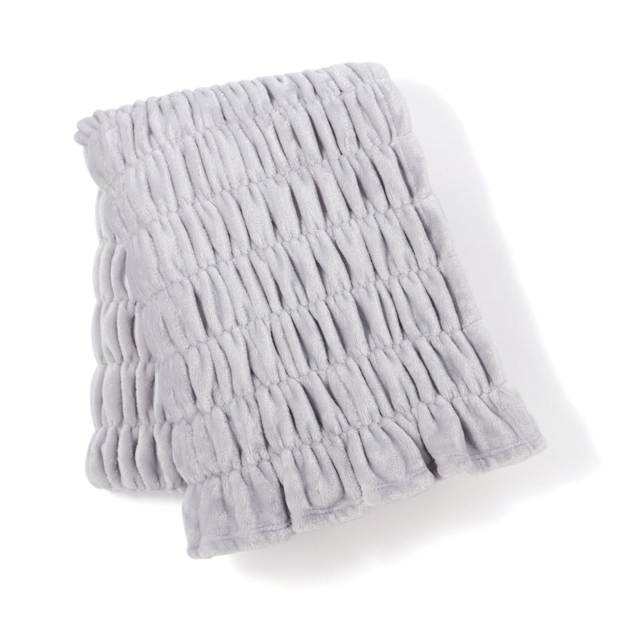 WARMY CICA リップル ブランケット（毛布）シングル 1400×2000 グレー
