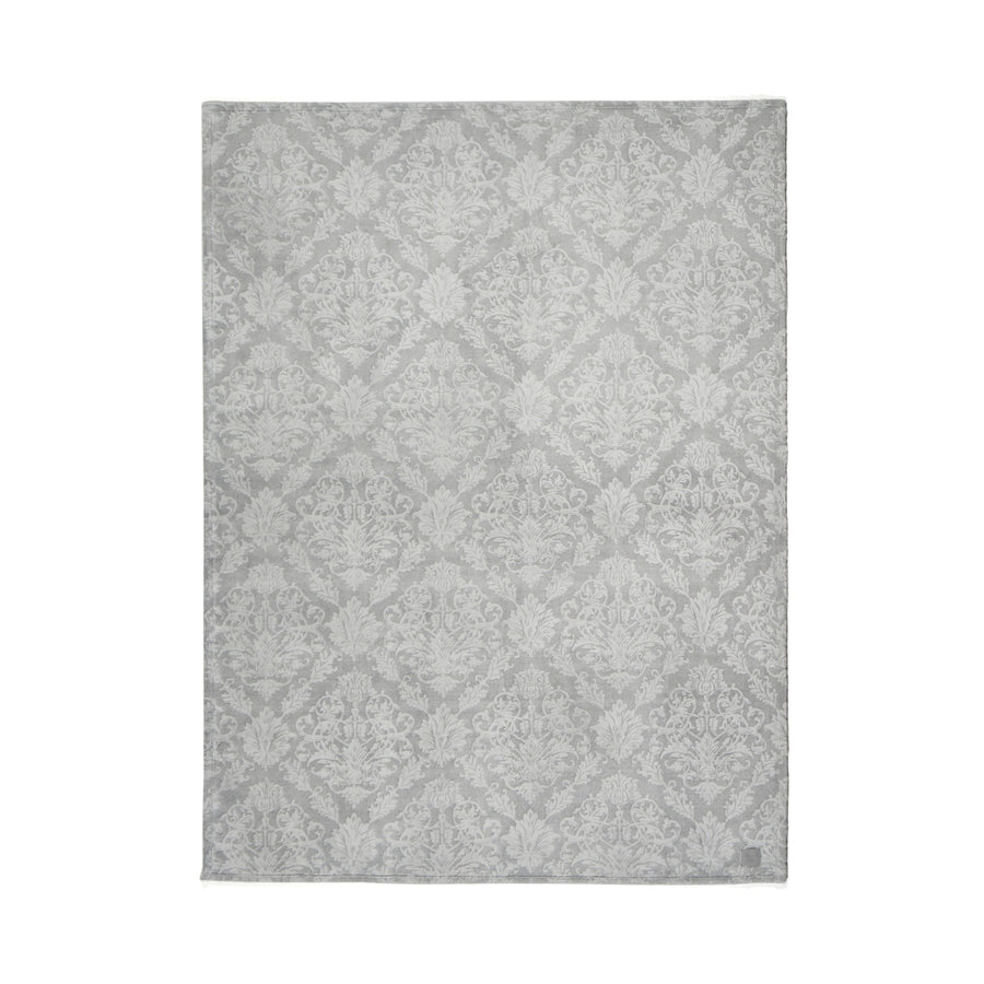 WARMY ダマスク ブランケット（毛布）シングル グレー