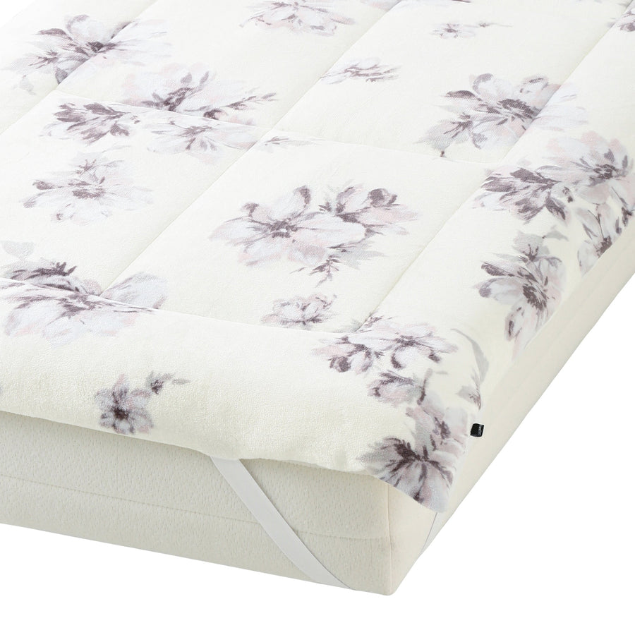 WARMY Fleural Bed Pad Double Grey