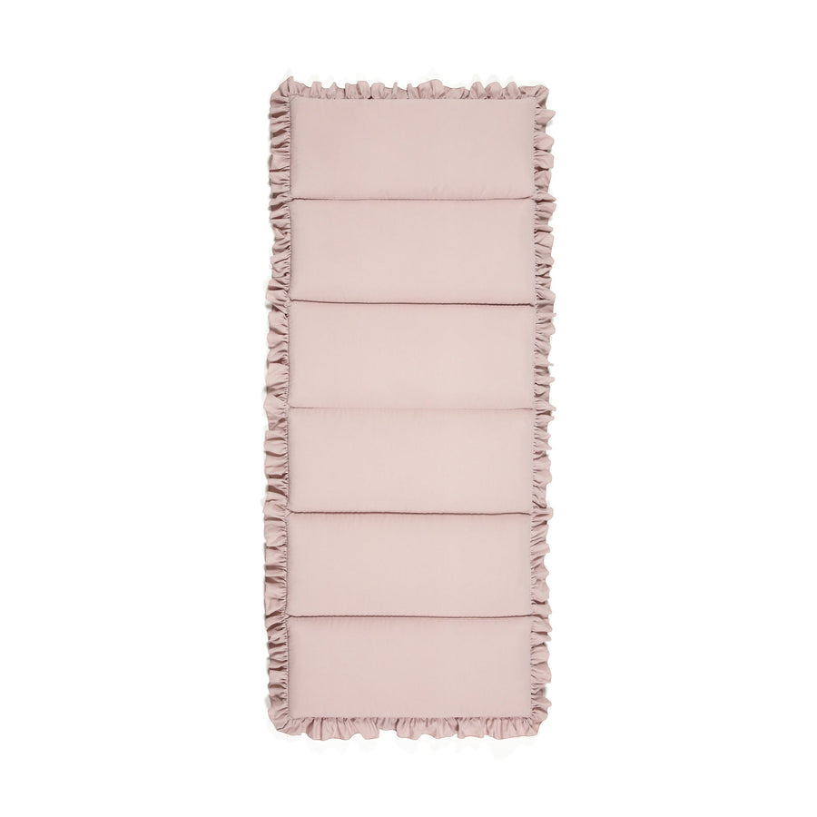 Frilled sleeping mat 700 x 1800 Pink