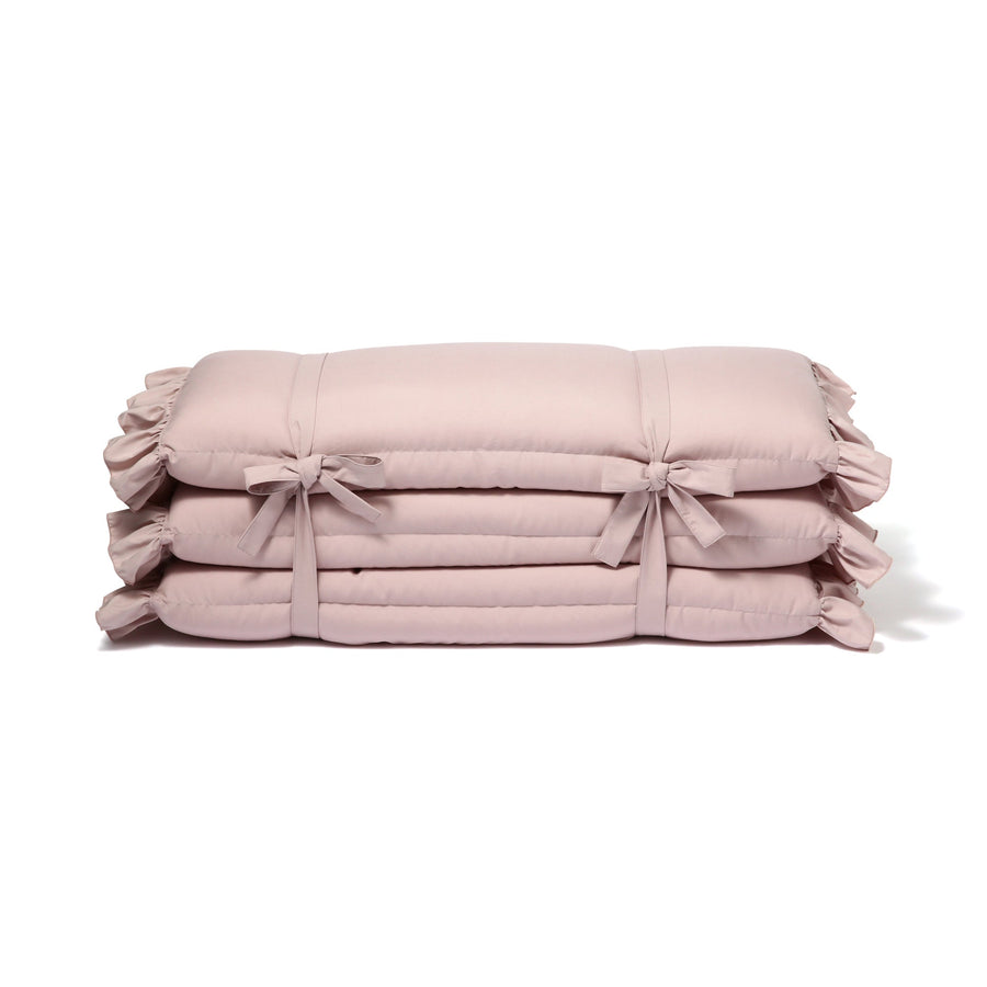 Frilled sleeping mat 700 x 1800 Pink