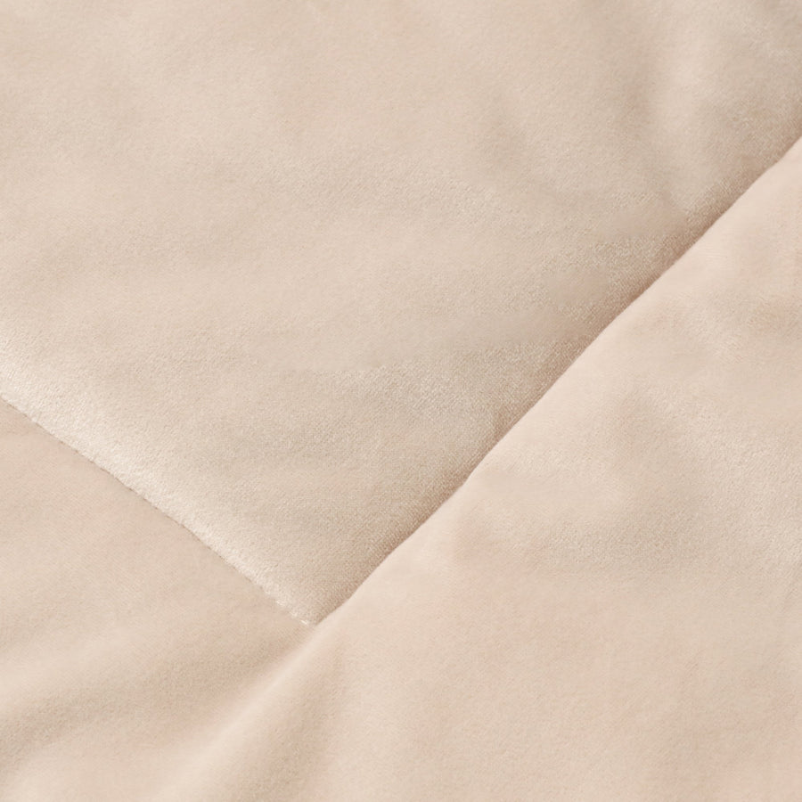 WARMY Frill Bed Pad, Semi-Double, Light Beige [2022 Model]