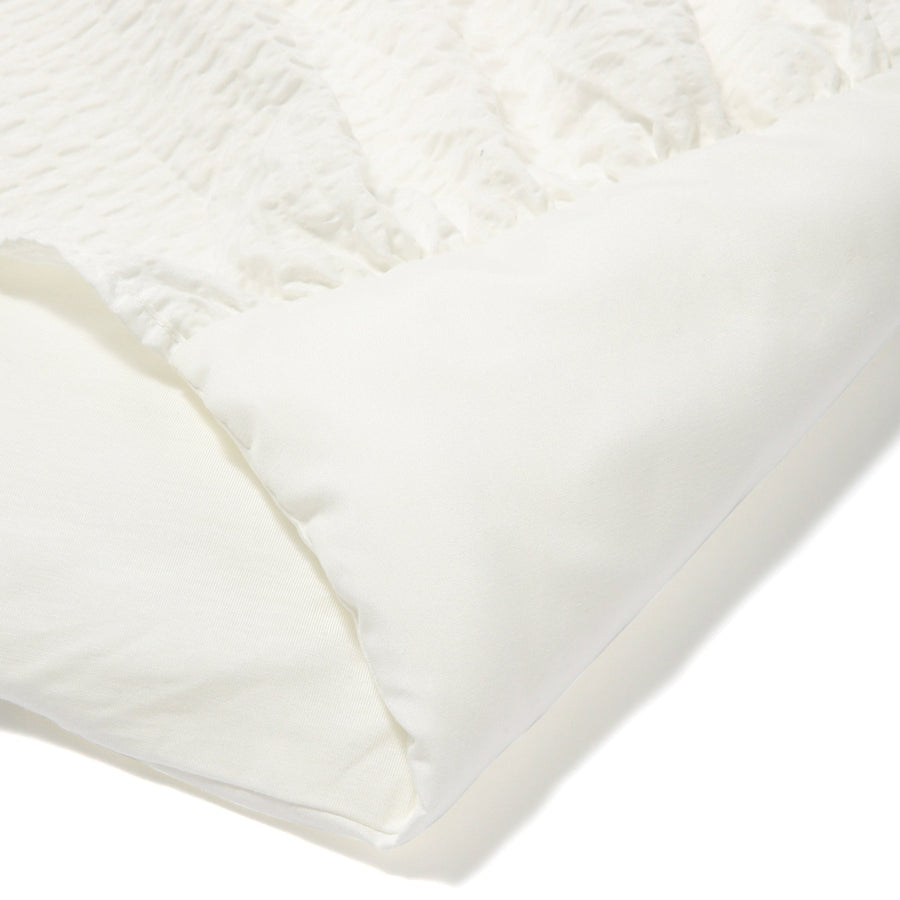 Fuwaro Cool Bed Pad Gathered Single White