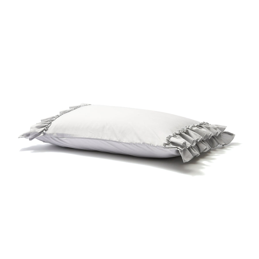 Easy Bedding Set Plus Frill Semi-Double Grey