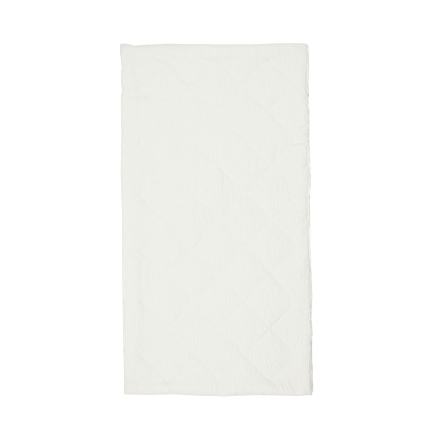 Fuwakushu Bed Pad, Semi-Double, White