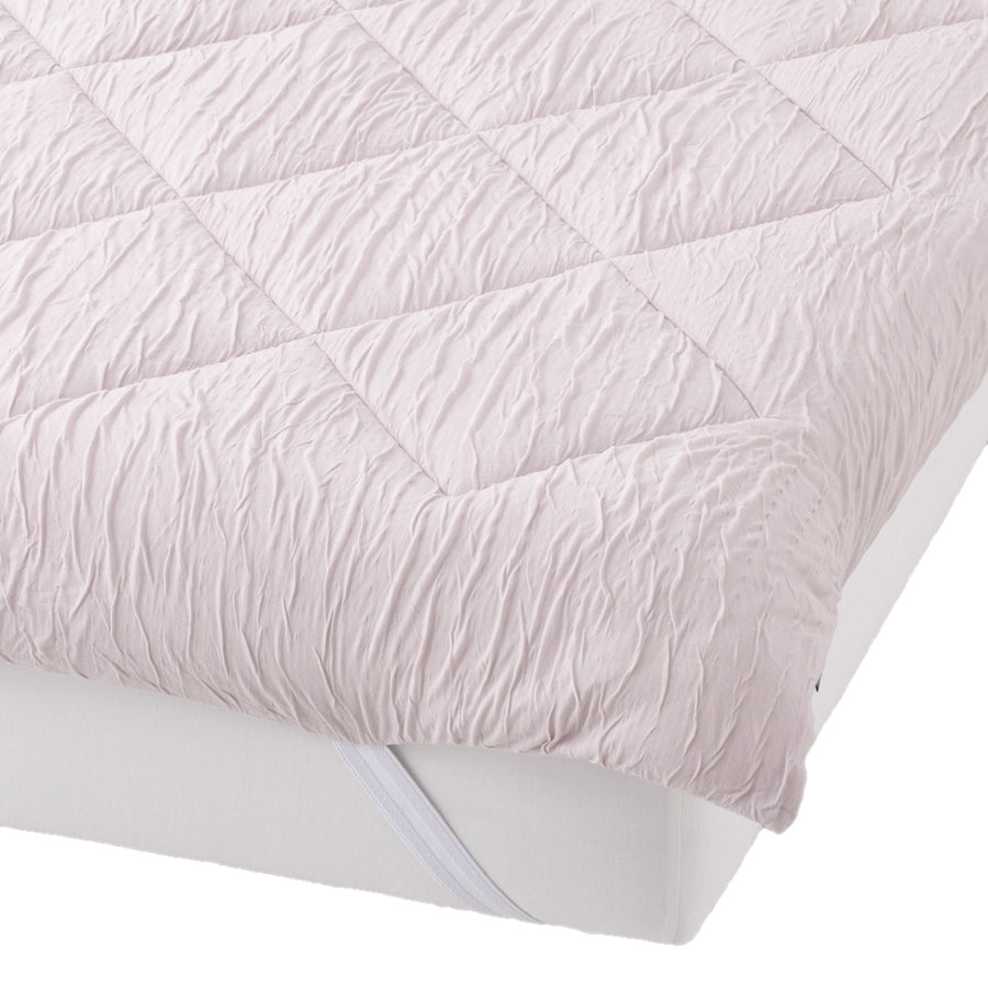 Fuwakushu Bed Pad Double Pink