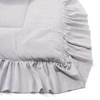 Francfranc(フランフラン) WARMY Argan Oil Frilled Comforter, Double