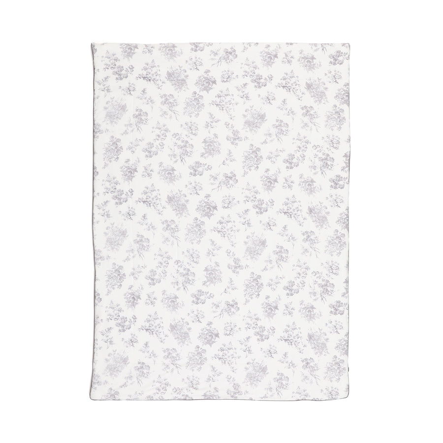 ふわろ 夏でもひんやりもちもち 肌掛けふとん クラシックフラワー ダブル