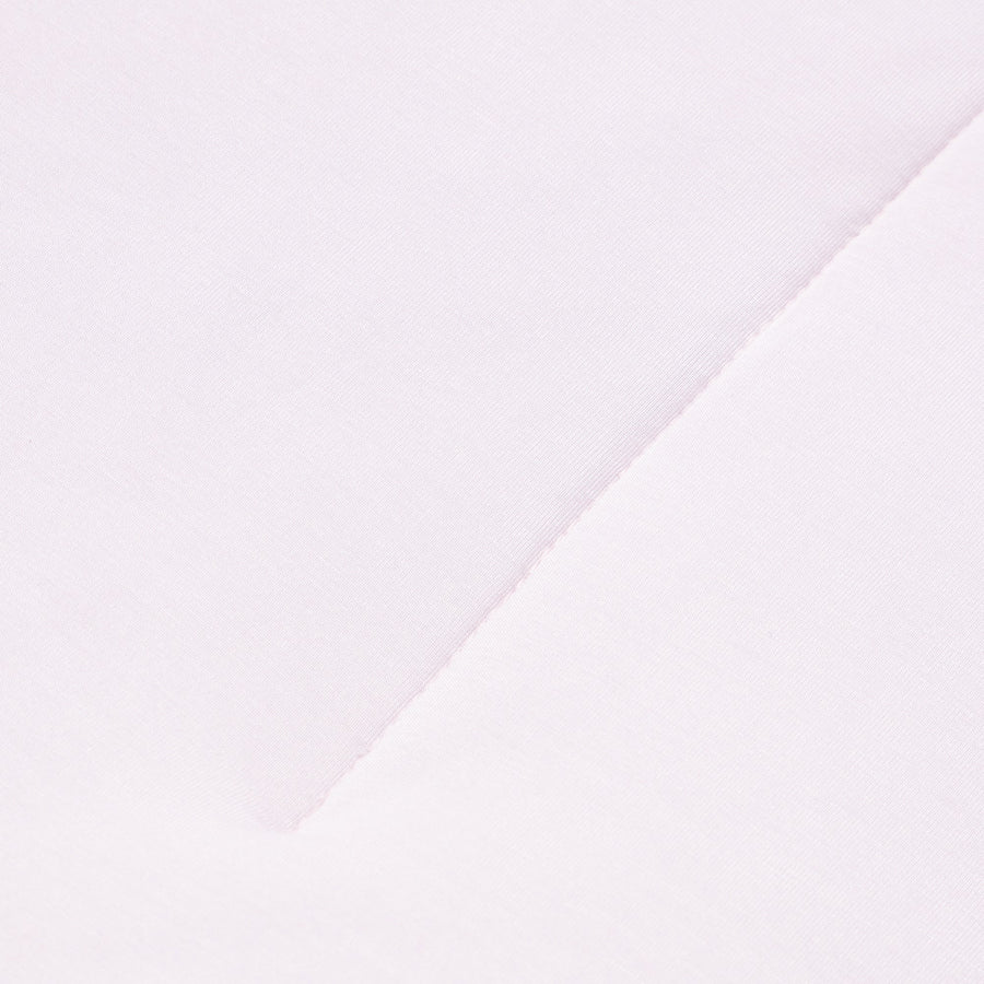 ふわろ 夏でもひんやりもちもち ベッドパッド フリルチェック ダブル ピンク×パープル