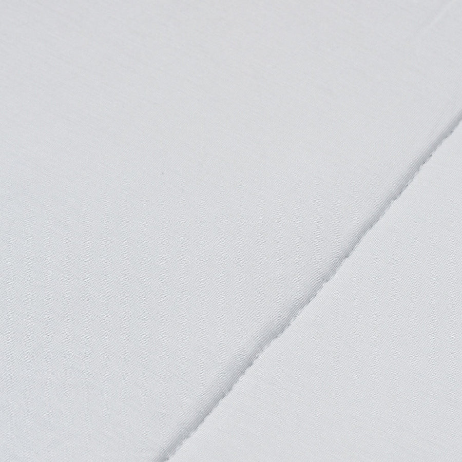 ふわろ 夏でもひんやりもちもち ベッドパッド フリル ダブル グレー