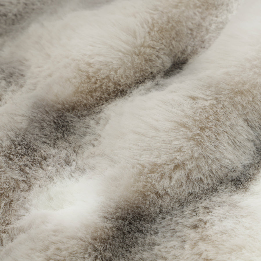 ポコモコファー こたつブランケット Φ1900 グレー