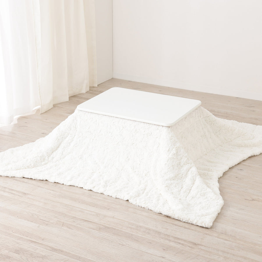 ボティーヌ こたつ布団 正方形 1900×1900 ホワイト