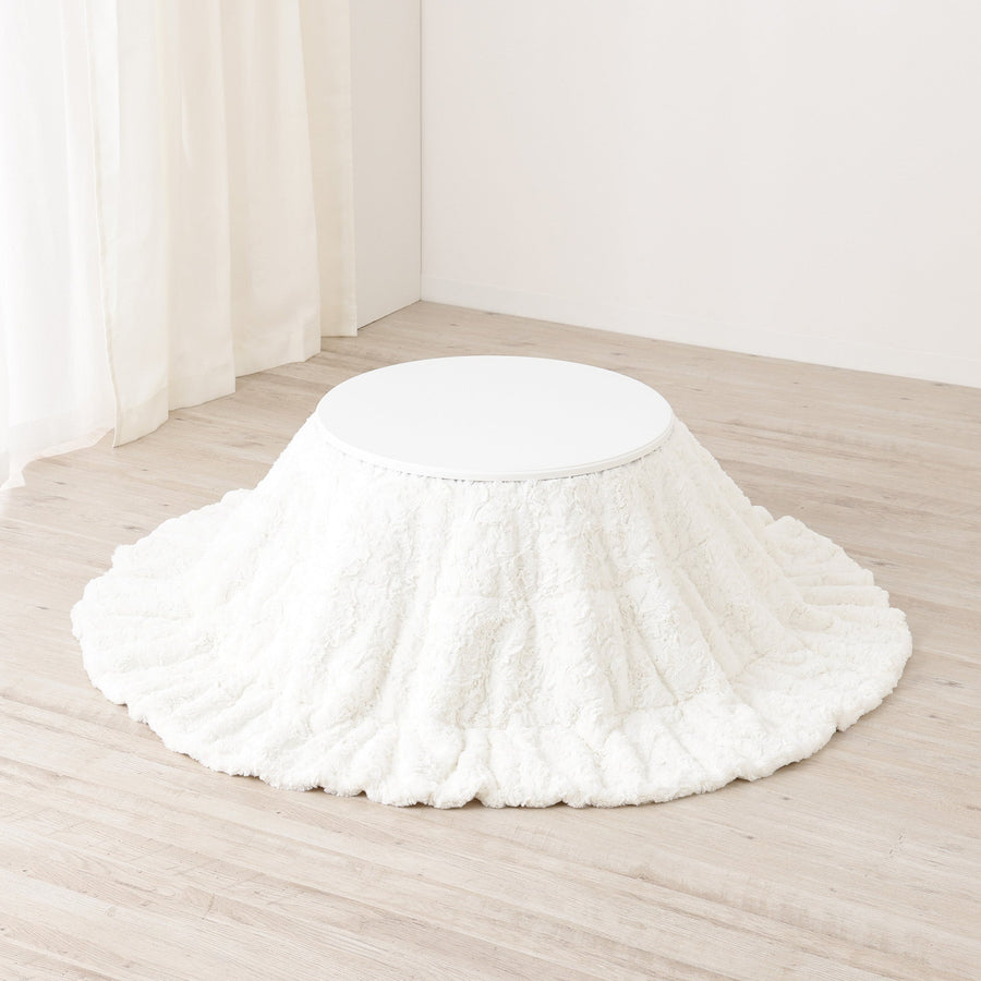 ボティーヌ こたつ布団 円形 φ1900 ホワイト