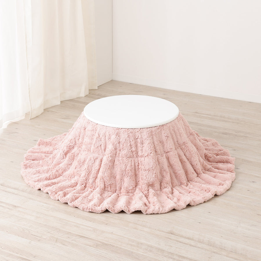 ボティーヌ こたつ布団 円形 φ1900 ピンク