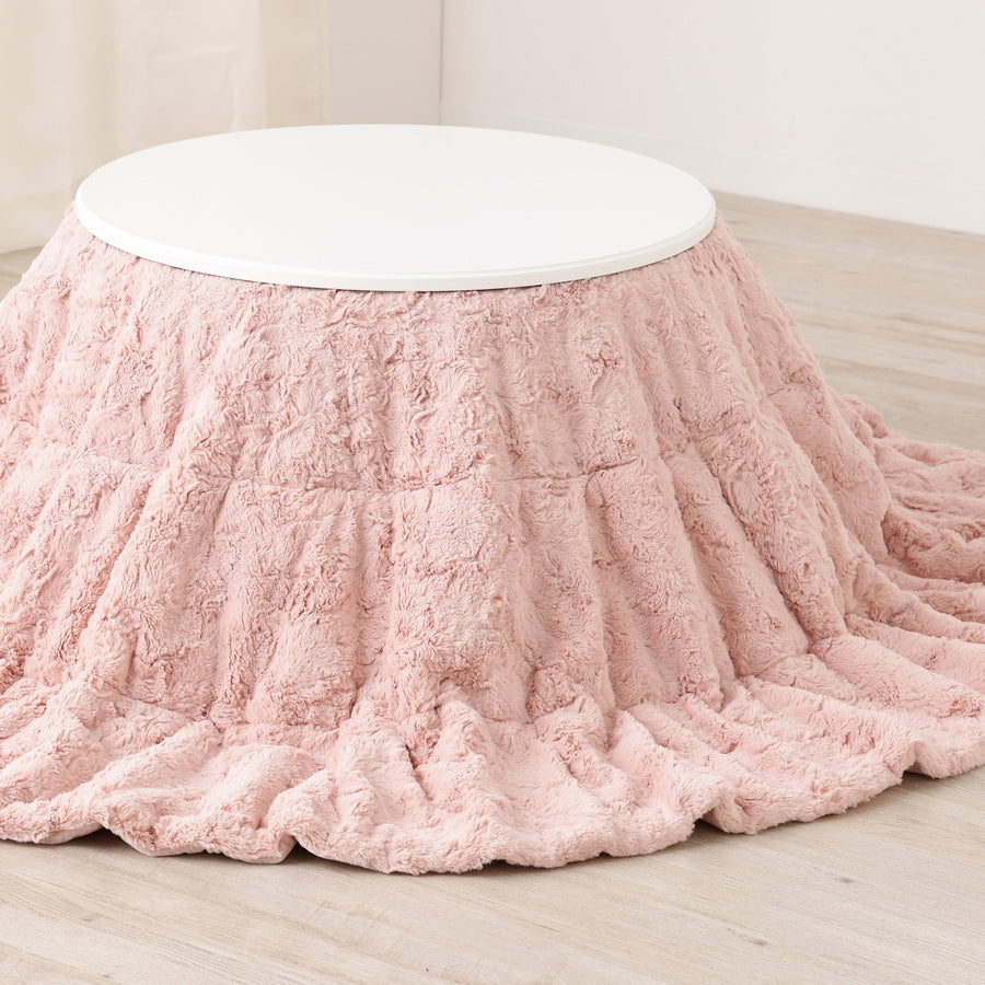 ボティーヌ こたつ布団 円形 φ1900 ピンク