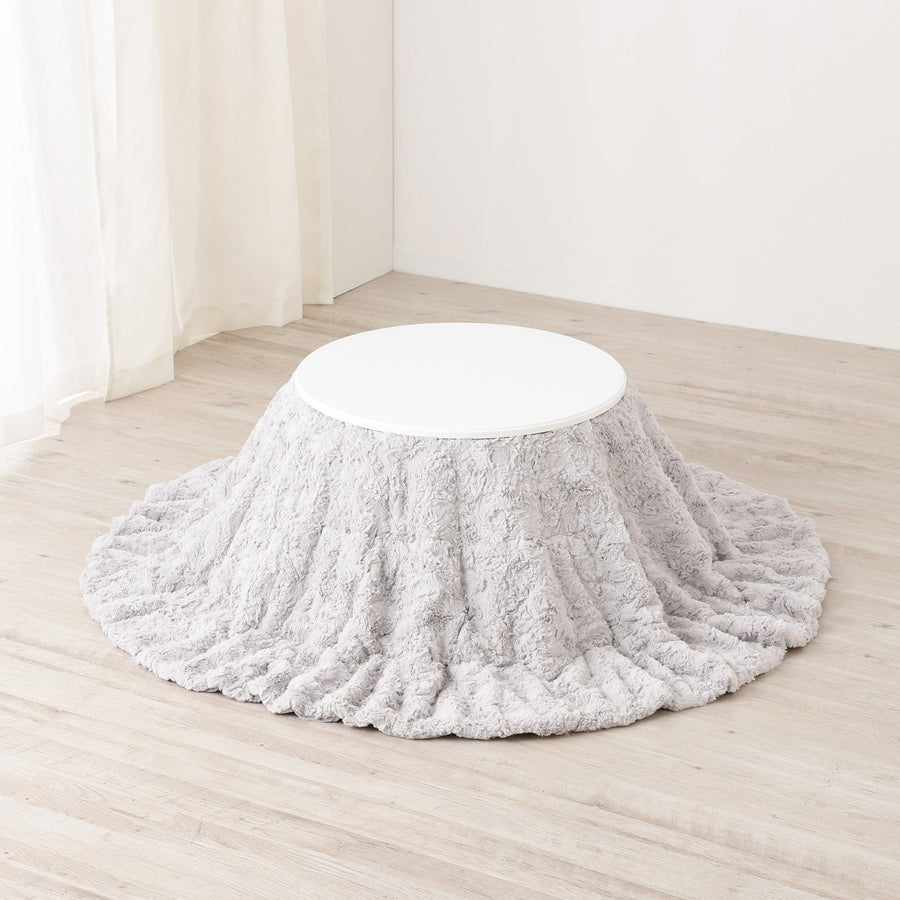 ボティーヌ こたつ布団 円形 φ1900 グレー