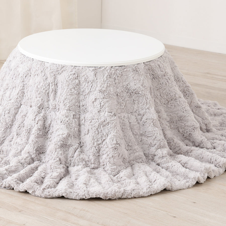 ボティーヌ こたつ布団 円形 φ1900 グレー