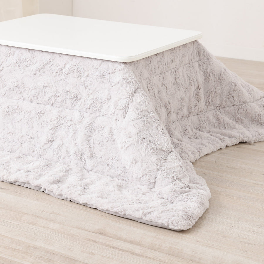 ボティーヌ こたつ布団 正方形 1700×1700 グレー