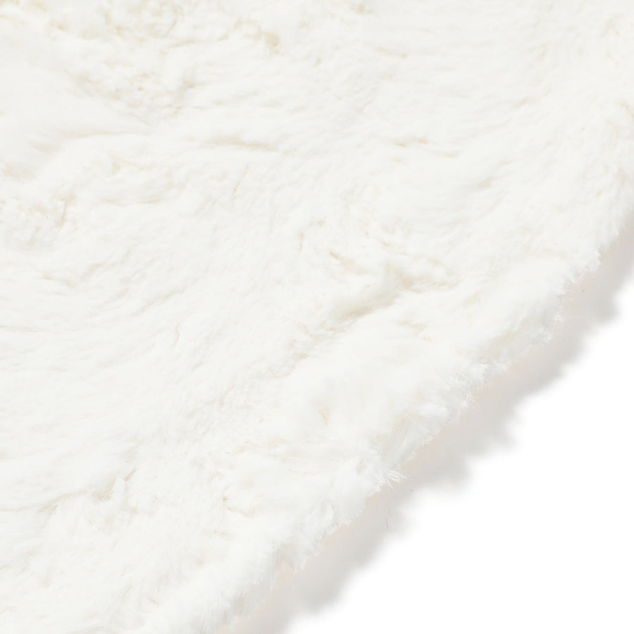 こたつ布団カバーになるブランケット 円形 φ1900 ホワイト