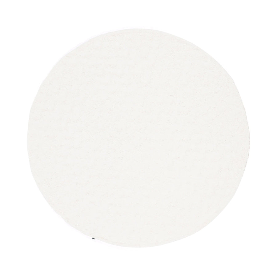 こたつ布団カバーになるブランケット 円形 φ1900 ホワイト