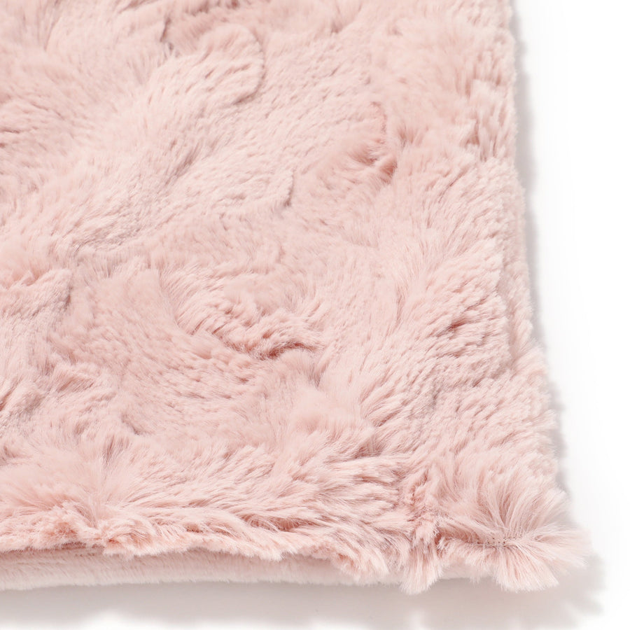 こたつ布団カバーになるブランケット 長方形 2400×1900 ピンク