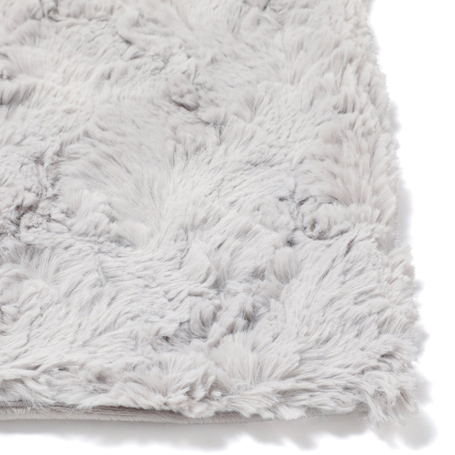 こたつ布団カバーになるブランケット 長方形 2400×1900 グレー