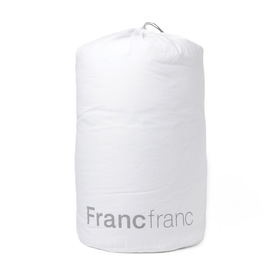 羽毛を使っていないふっくら布団 セミダブル ホワイト