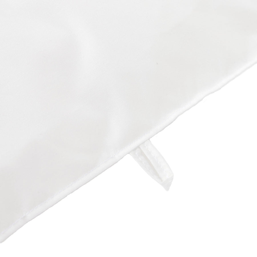 羽毛を使っていないふっくら布団 ダブル ホワイト