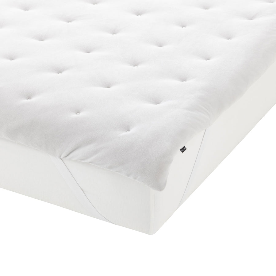 WARMY ドットキルト ベッドパッド ダブル グレー