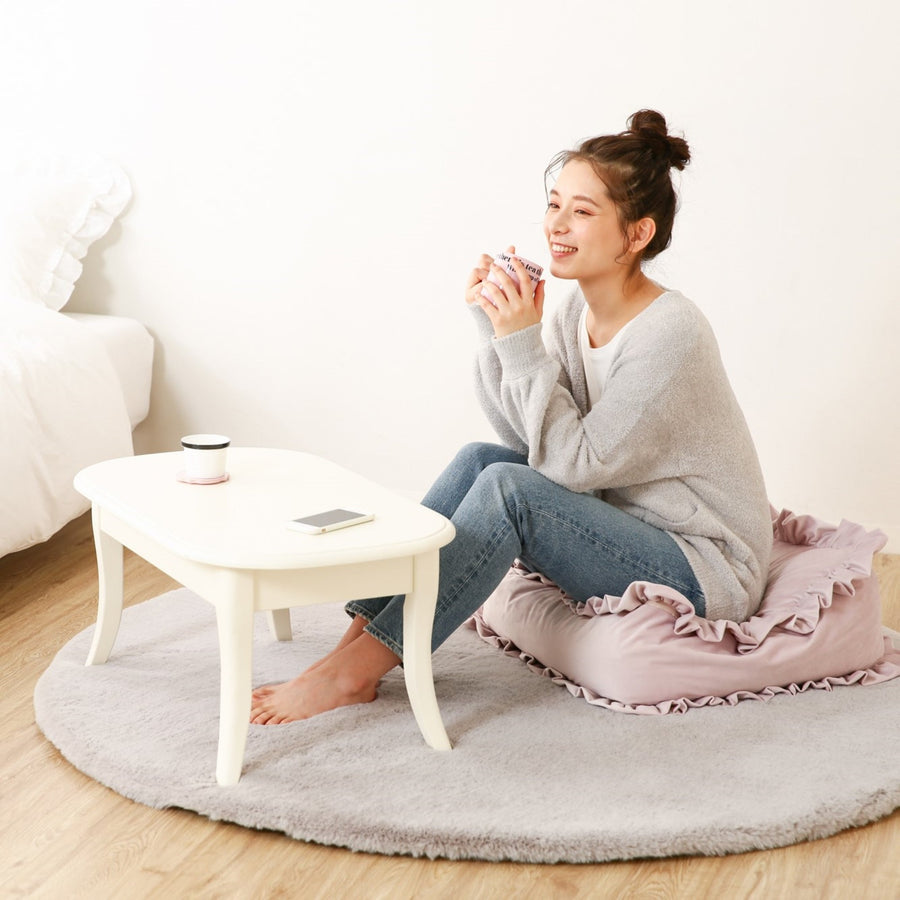 Cushion Futon Storage Case (Pink)