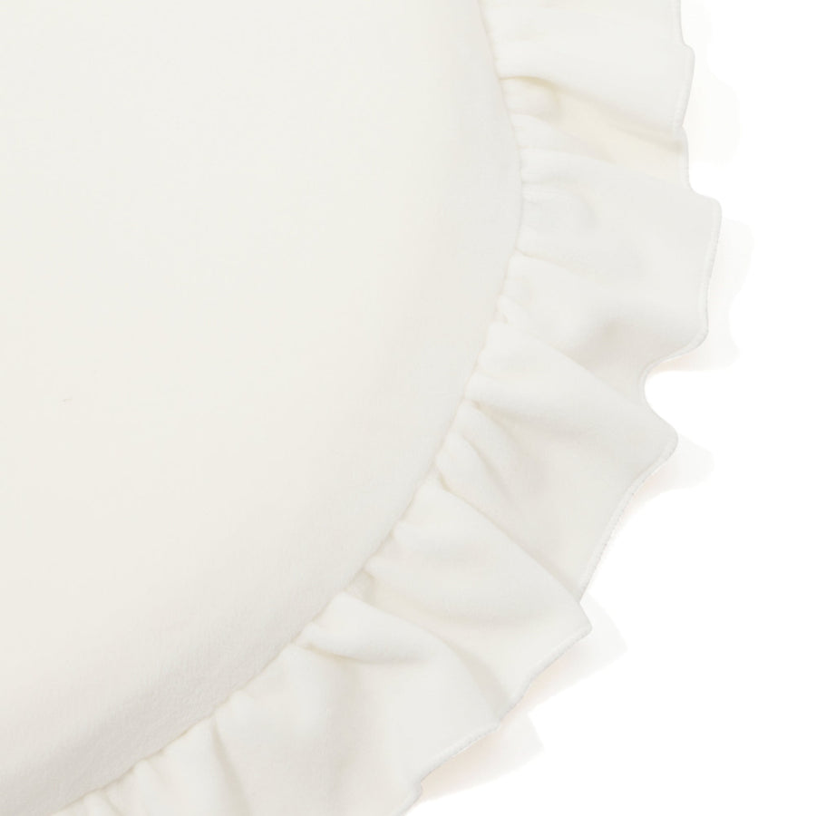 Frill Sedia Seat Cushion φ40 Ivory