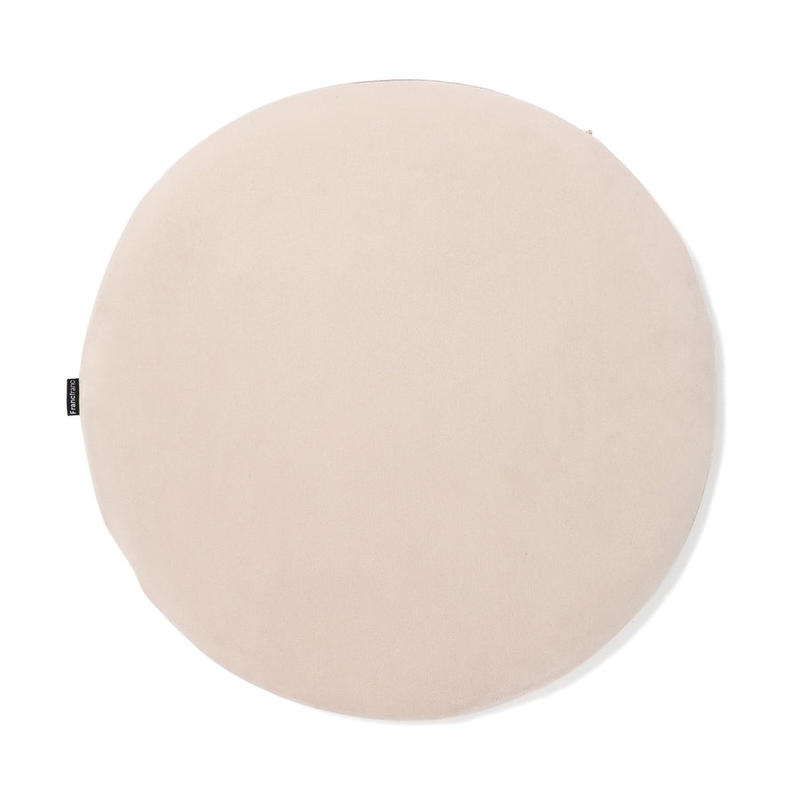 セディア シートクッション φ400 グレージュ×ライトベージュ