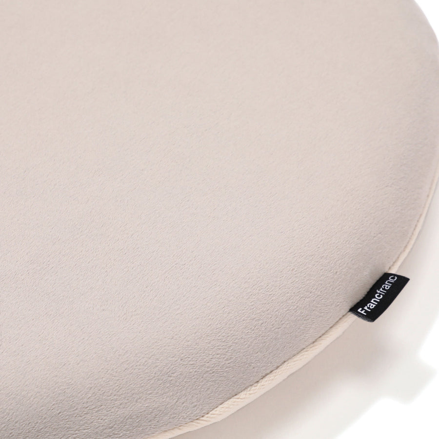 セディア シートクッション φ400 グレージュ×ライトベージュ