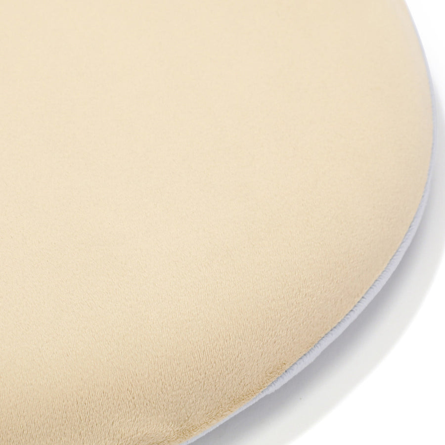 セディア シートクッション φ400 ライトブルー×イエロー