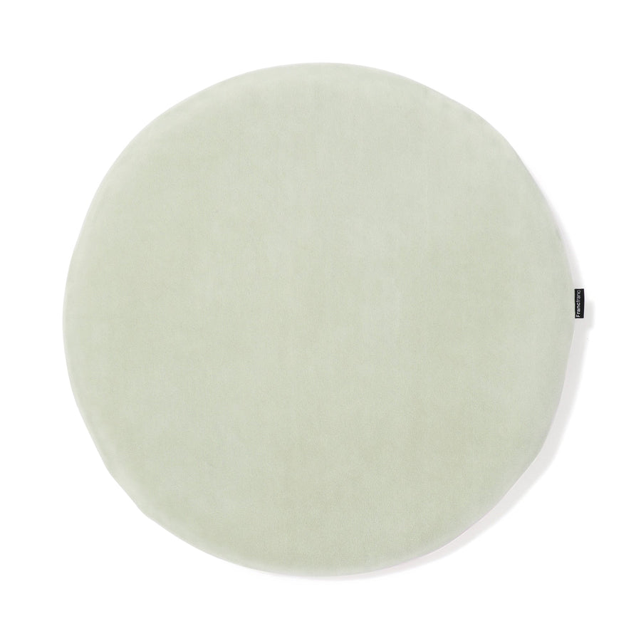 セディア シートクッション φ400 ライトグリーン×ライトパープル