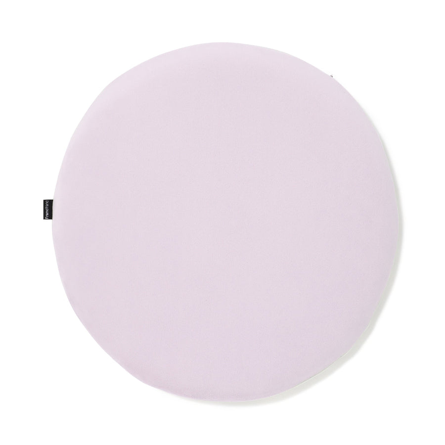 セディア シートクッション φ400 ライトグリーン×ライトパープル