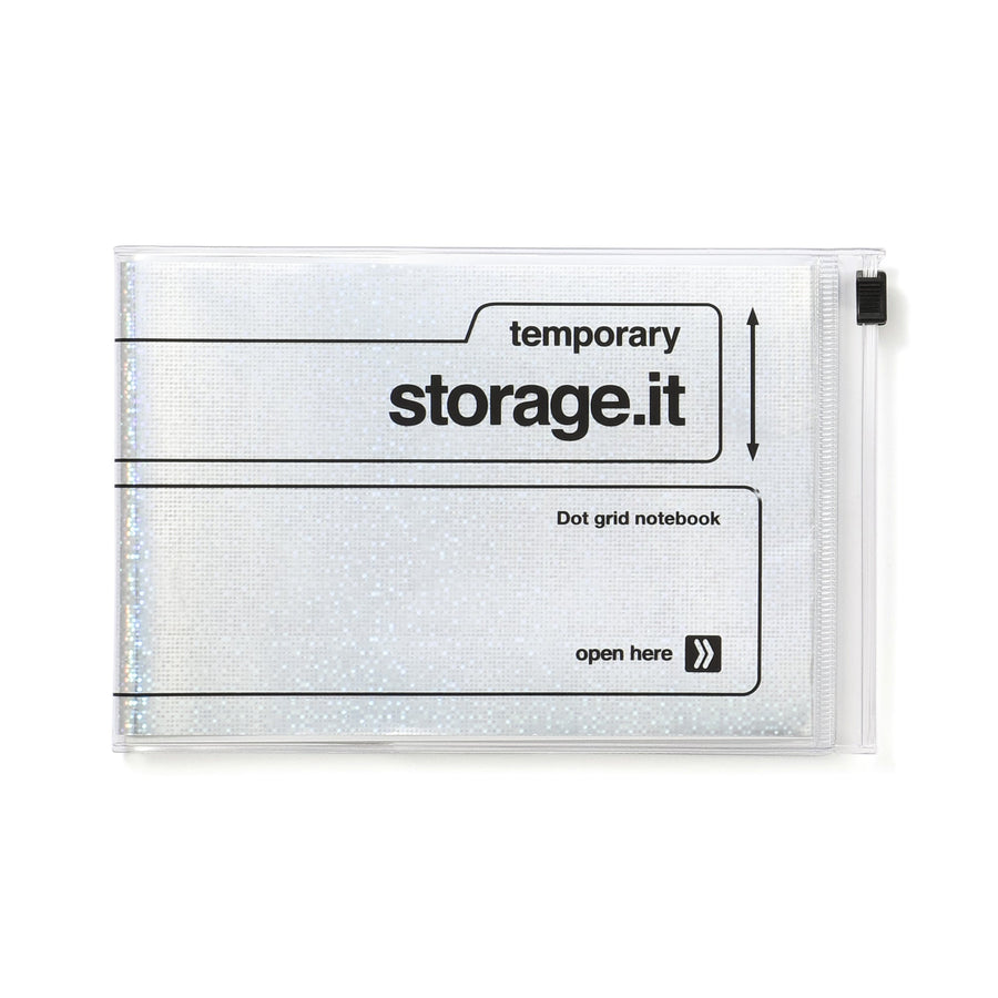 ノート ストレージイット 横型 シルバー