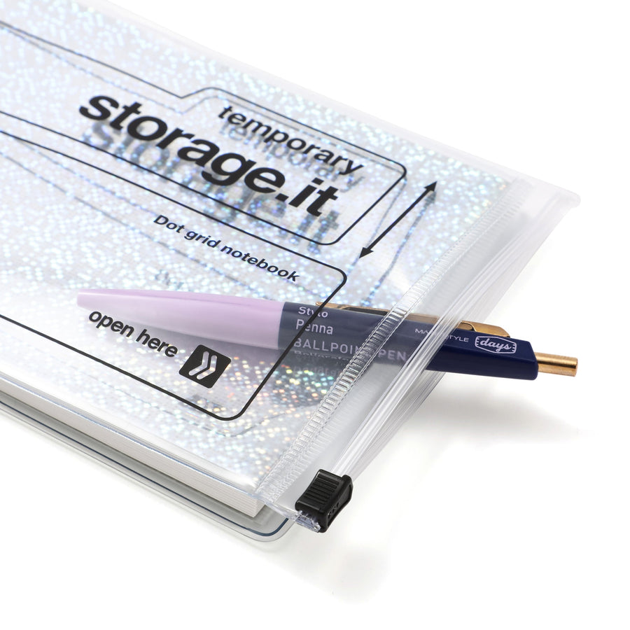 ノート ストレージイット 横型 シルバー