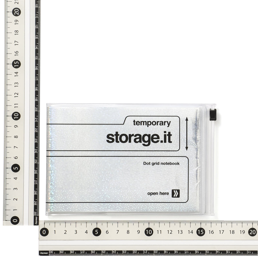ノート ストレージイット 横型 シルバー