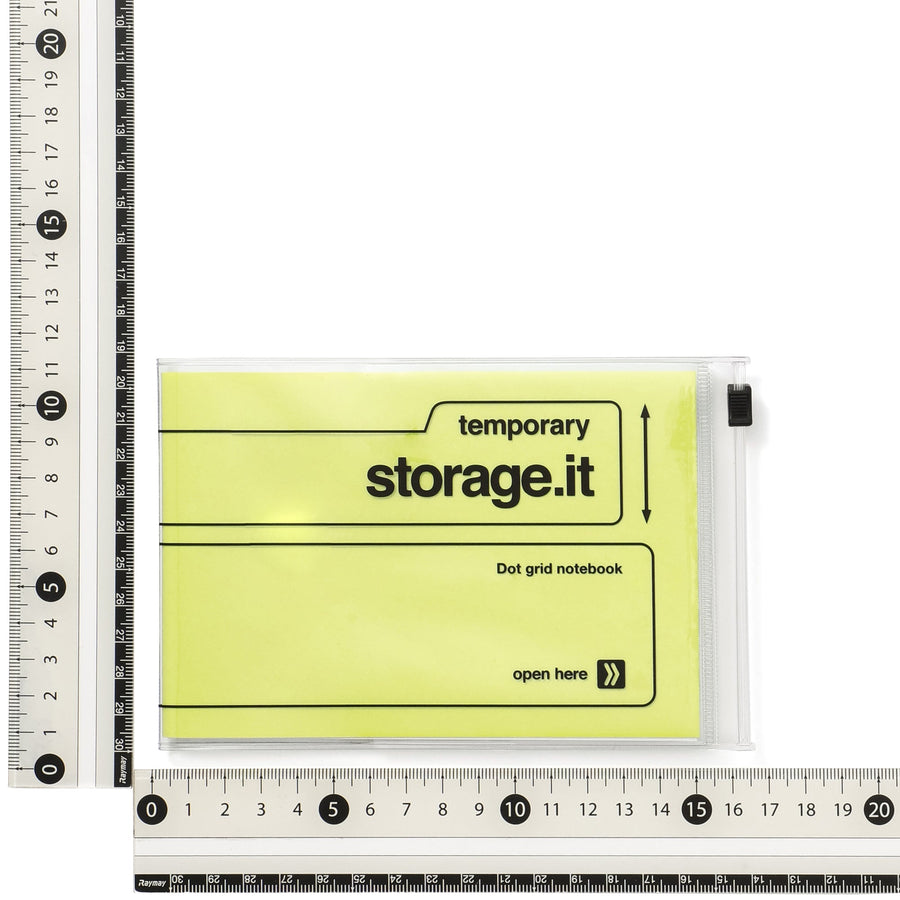 ノート ストレージイット 横型 イエロー