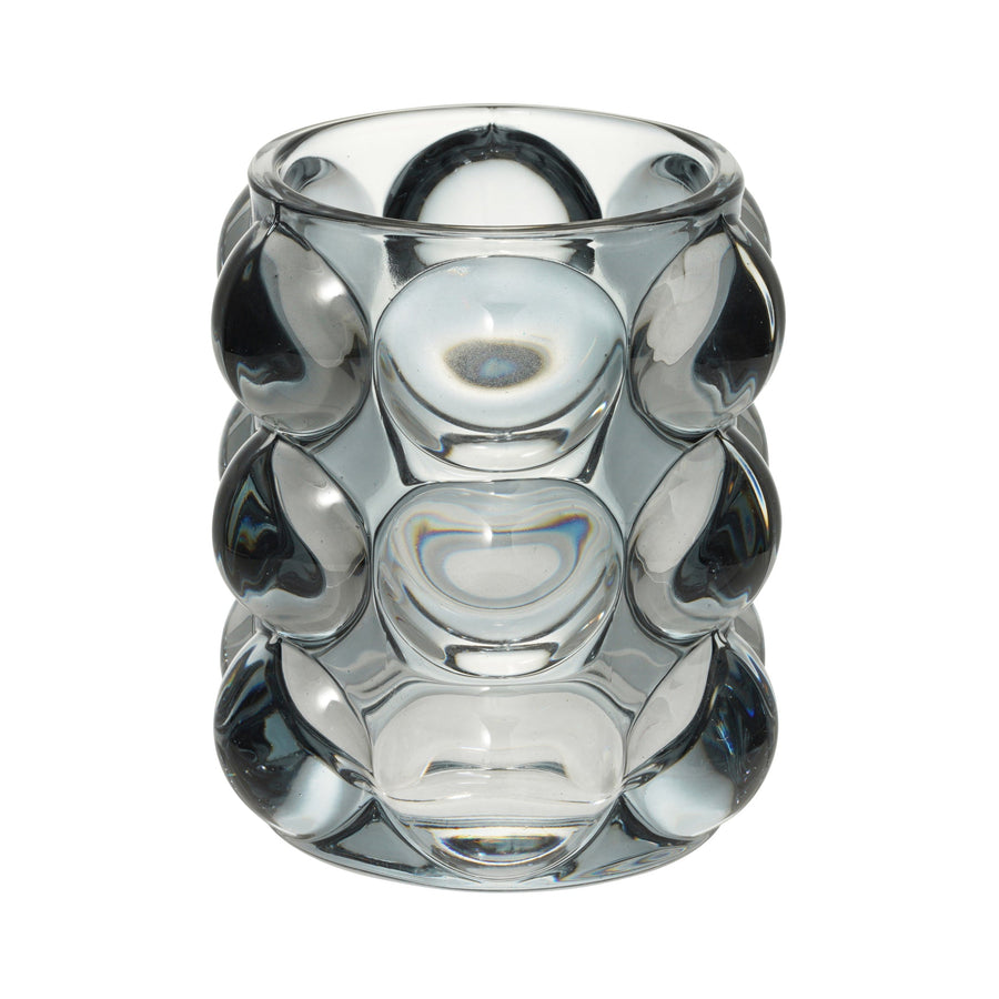 バブルガラス ペンスタンド グレー