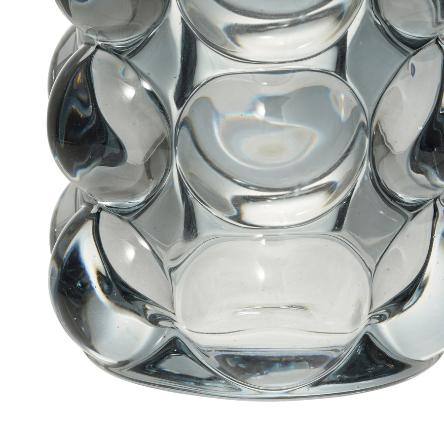 バブルガラス ペンスタンド グレー